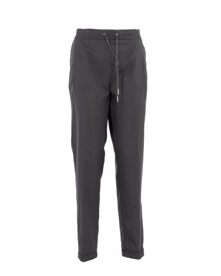 Shop FABIANA FILIPPI  Trousers: Fabiana Filippi Spello trousers.
Jogging fit with shiny detail.
She drawstring at the waist.
Side pockets.
Composition: 82% Polyester 18% Elastane.
Made in Italy.. PADP04F350X803-825P